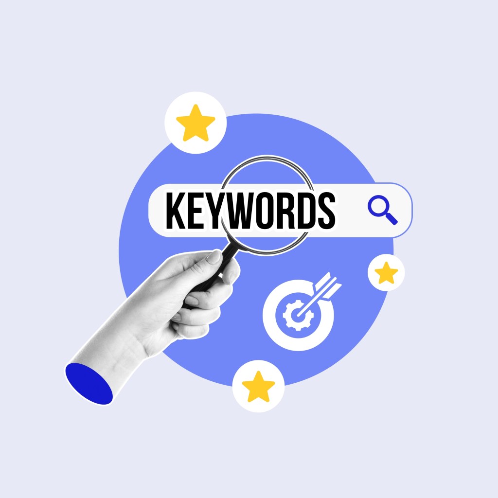 Diseno con palabra keywords